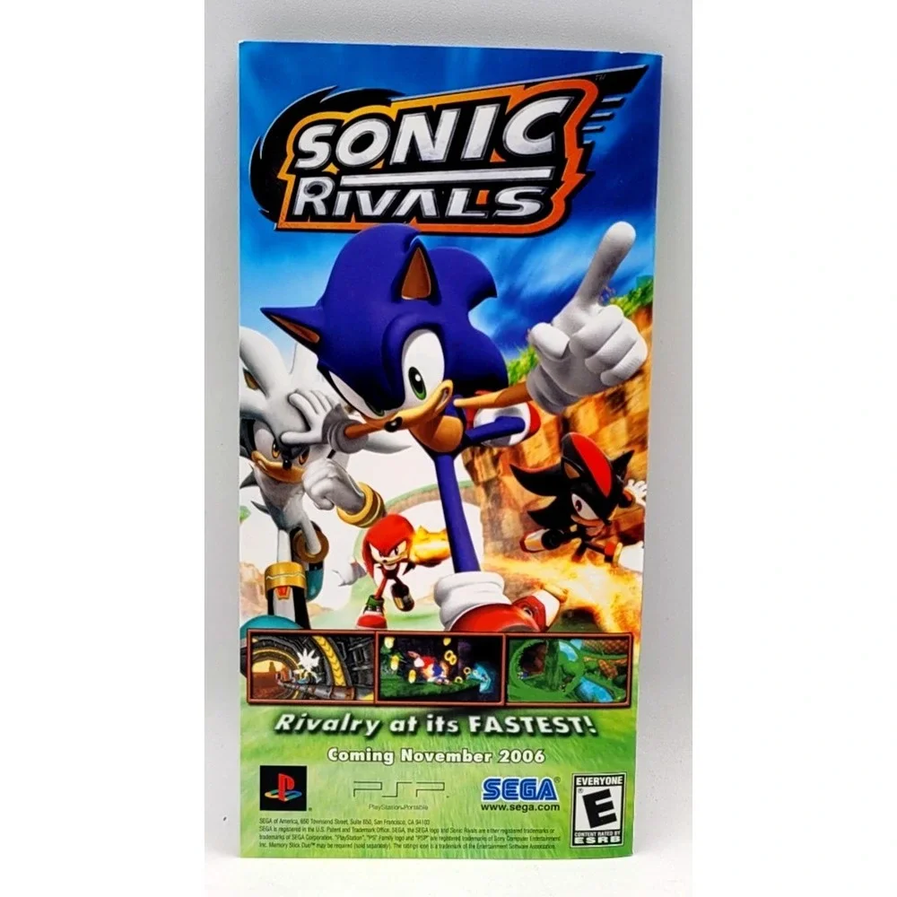 Sega Genesis Collection‎ PlayStation Portable PSP GAME MANUAL ONLY *NO GAME*